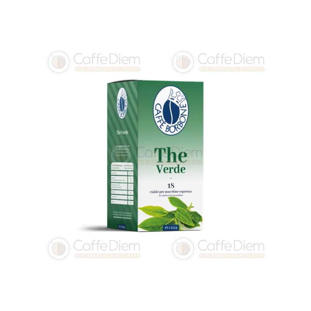 Borbone The Verde Cialde Carta Ese
