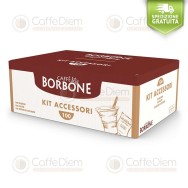 BICCHIERINI PALETTE ZUCCHERO 100 BORBONE ACCESSORI