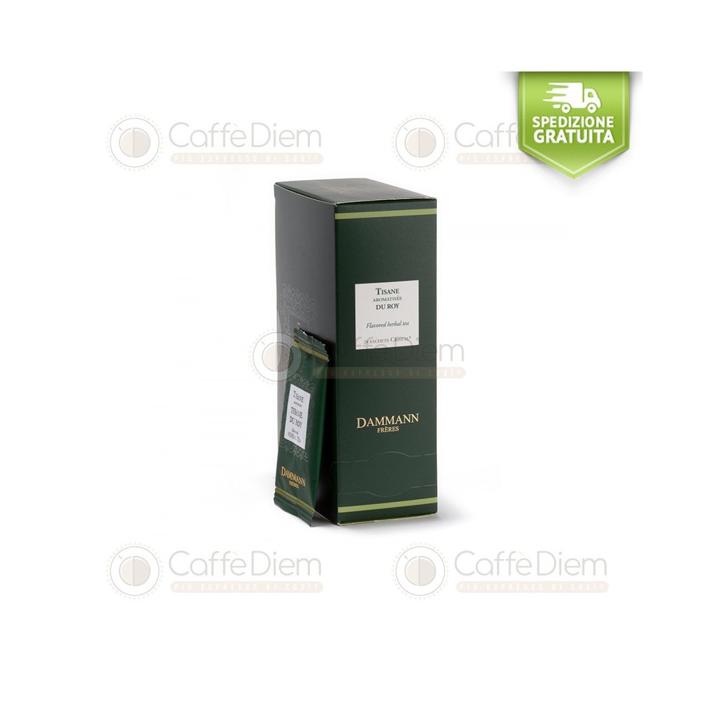 DAMMANN FRERES TISANE DU ROY - 24 BUSTINE CRISTAL