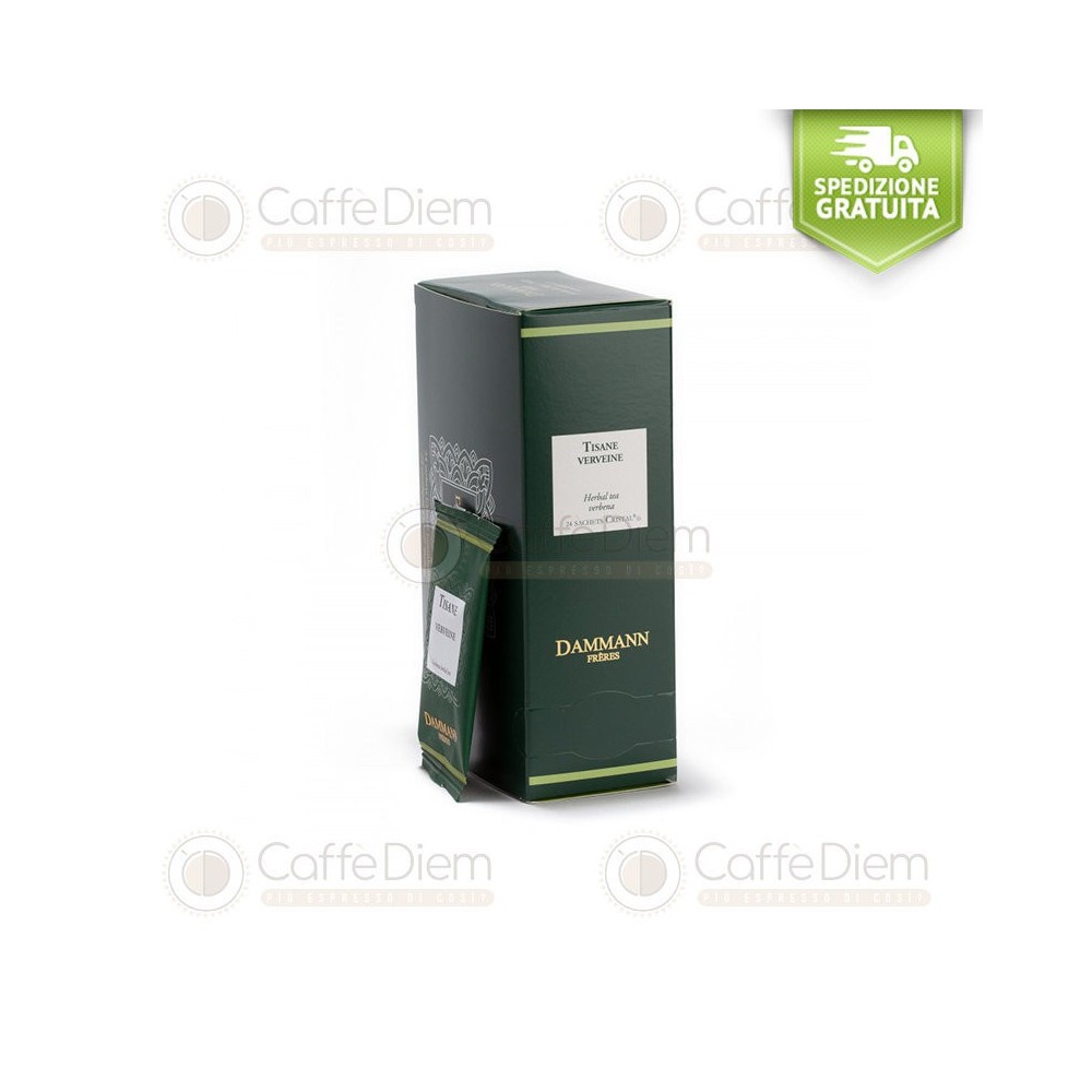 DAMMANN FRERES TISANE VERVEINE VERBENA - 24 BUSTINE CRISTAL