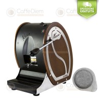 Macchina Caffè Aroma Kicco LEGNO a Cialde - MOGANO