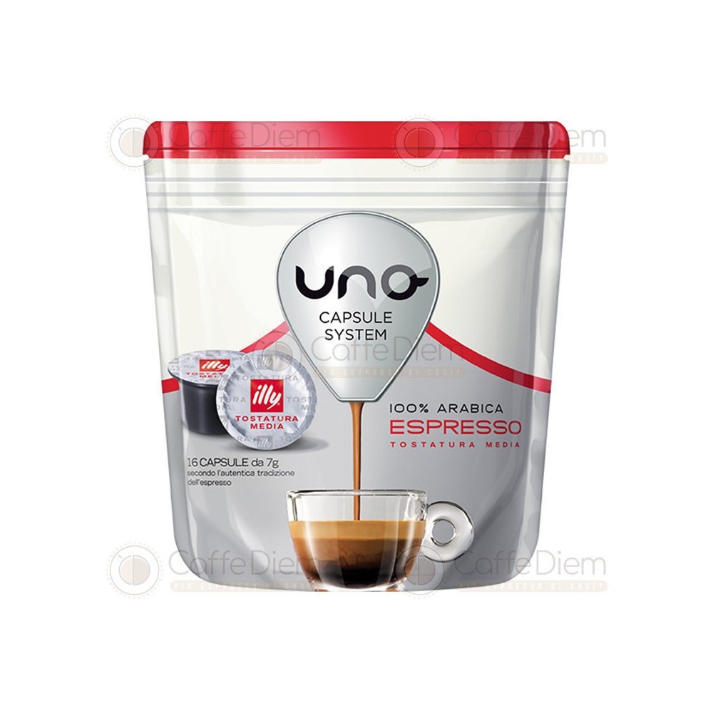 Caffè illy Capsule Uno System 16 Tostatura Media