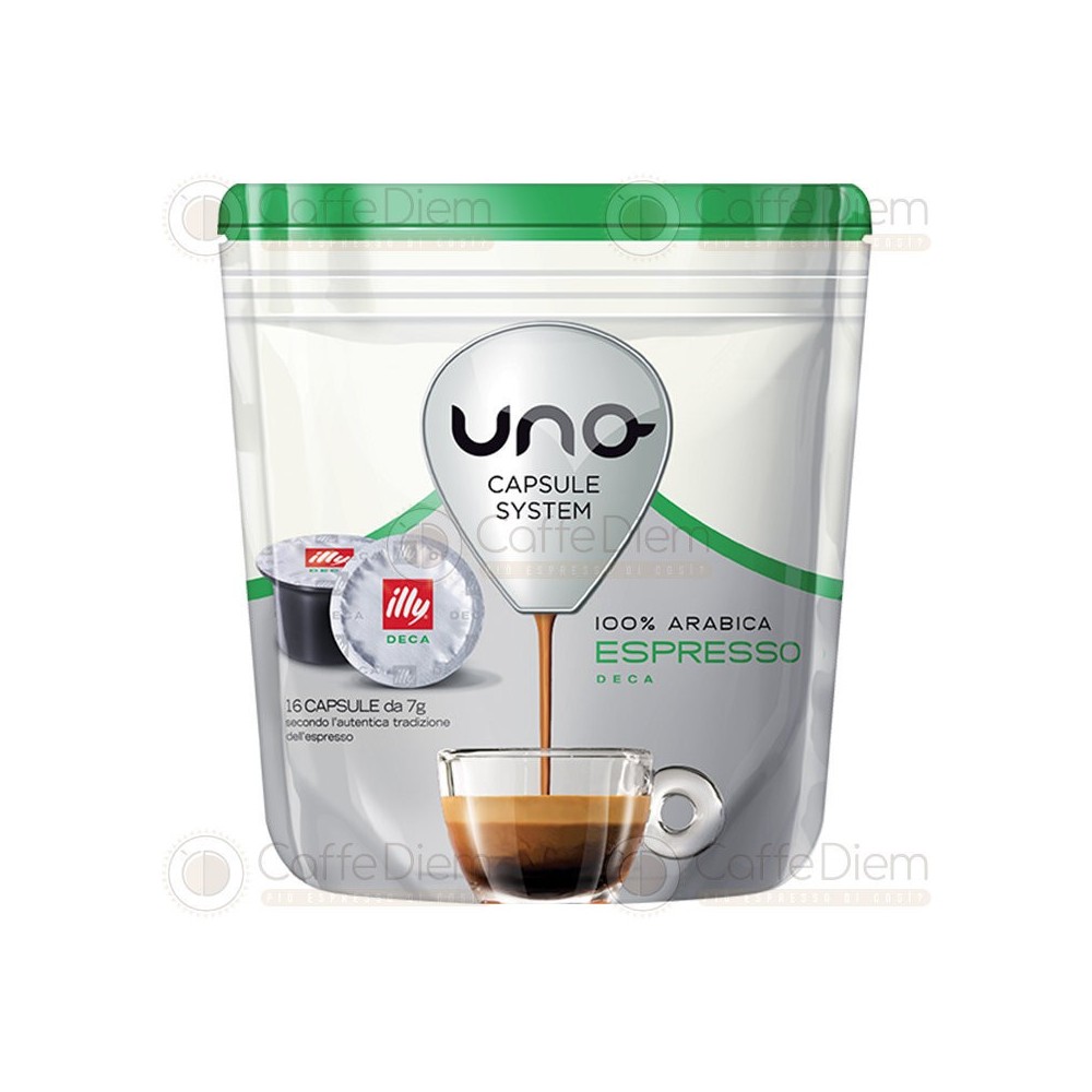 Caffè illy Capsule Uno System Decaffeinato