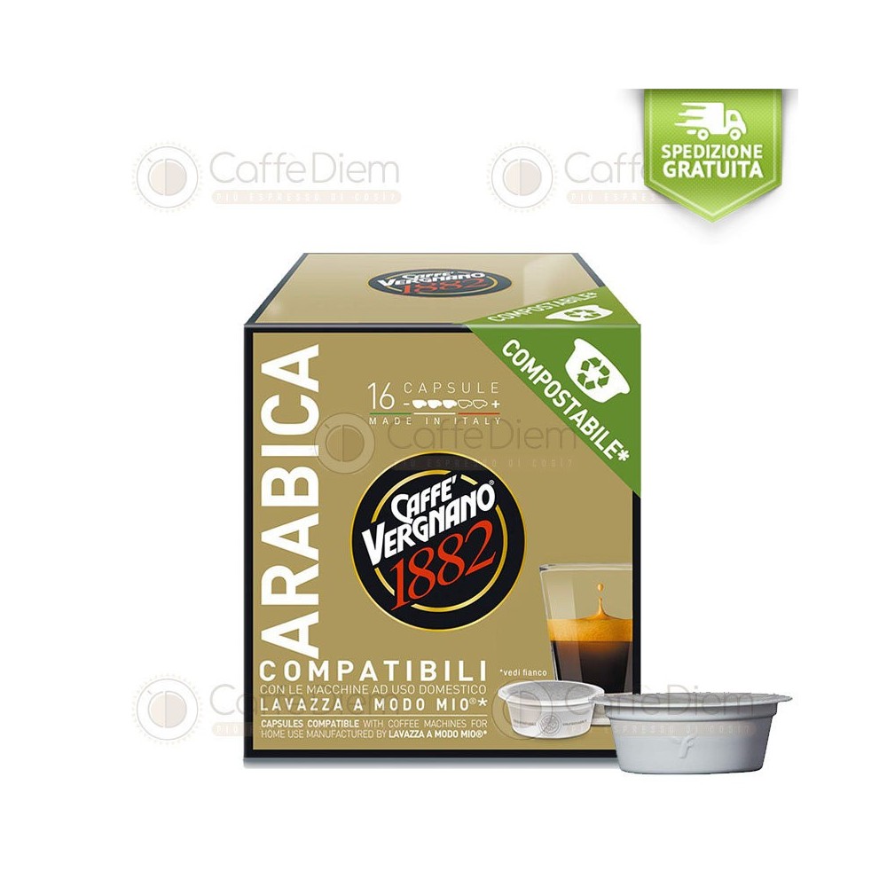 VERGNANO A MODO MIO ARABICA 16 CAPSULE