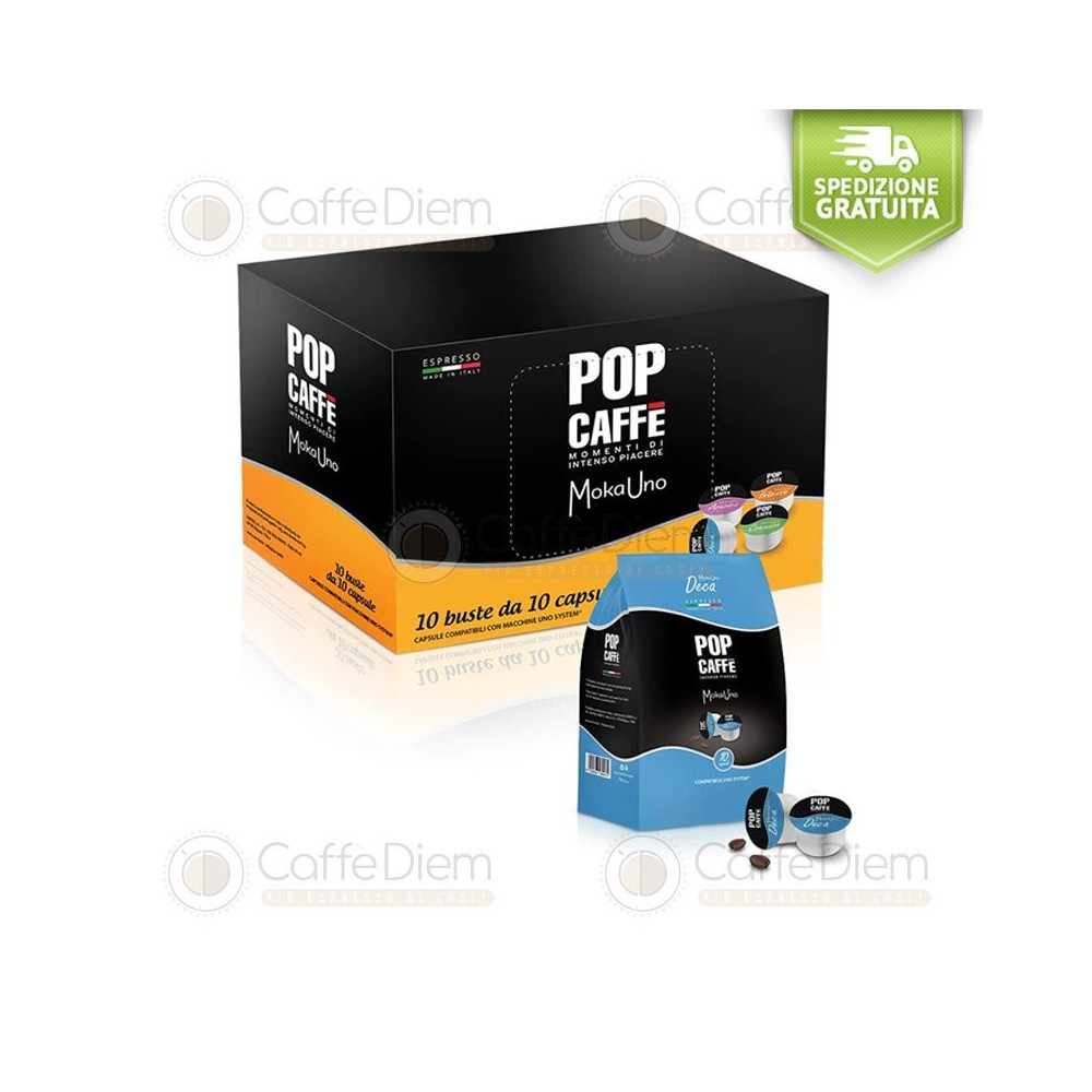 Capsule Uno System decaffeinato