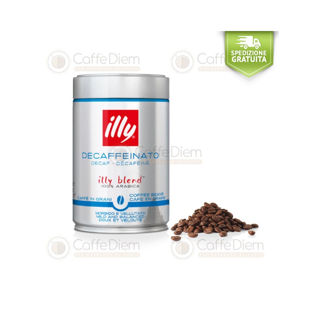 Caffè illy in grani 6Kg Decaffeinato