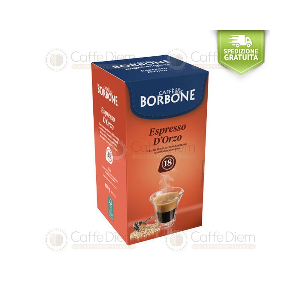 cialde caffè borbone orzo