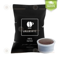 Lollo Coffee Capsules Compatible with Lavazza Espresso Point Black Blend| Caffè Diem