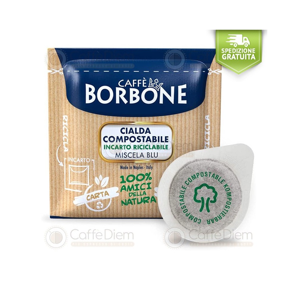 Cialde Caffè Offerta miscela blu borbone