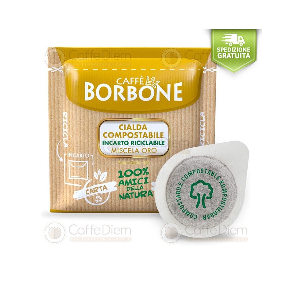 cialde caffè borbone oro gold