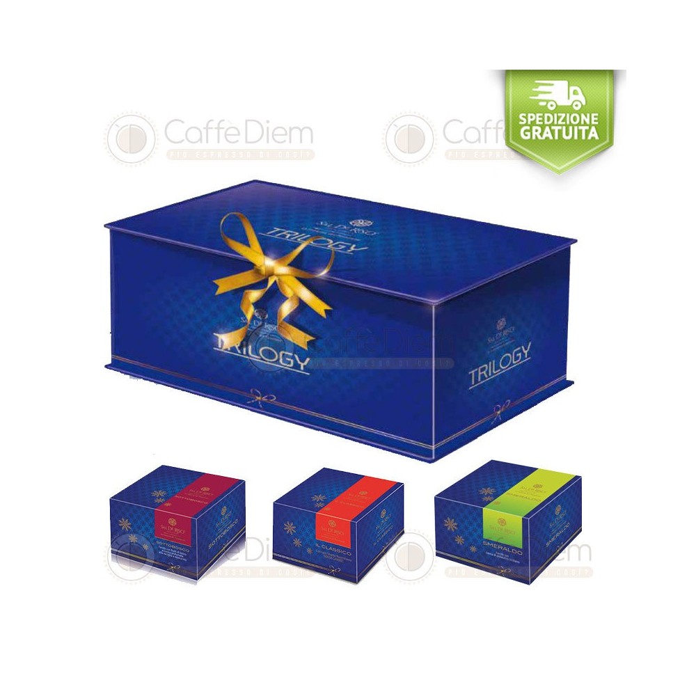 Idea Regalo Sal de Riso Trilogy 3 Panettoni