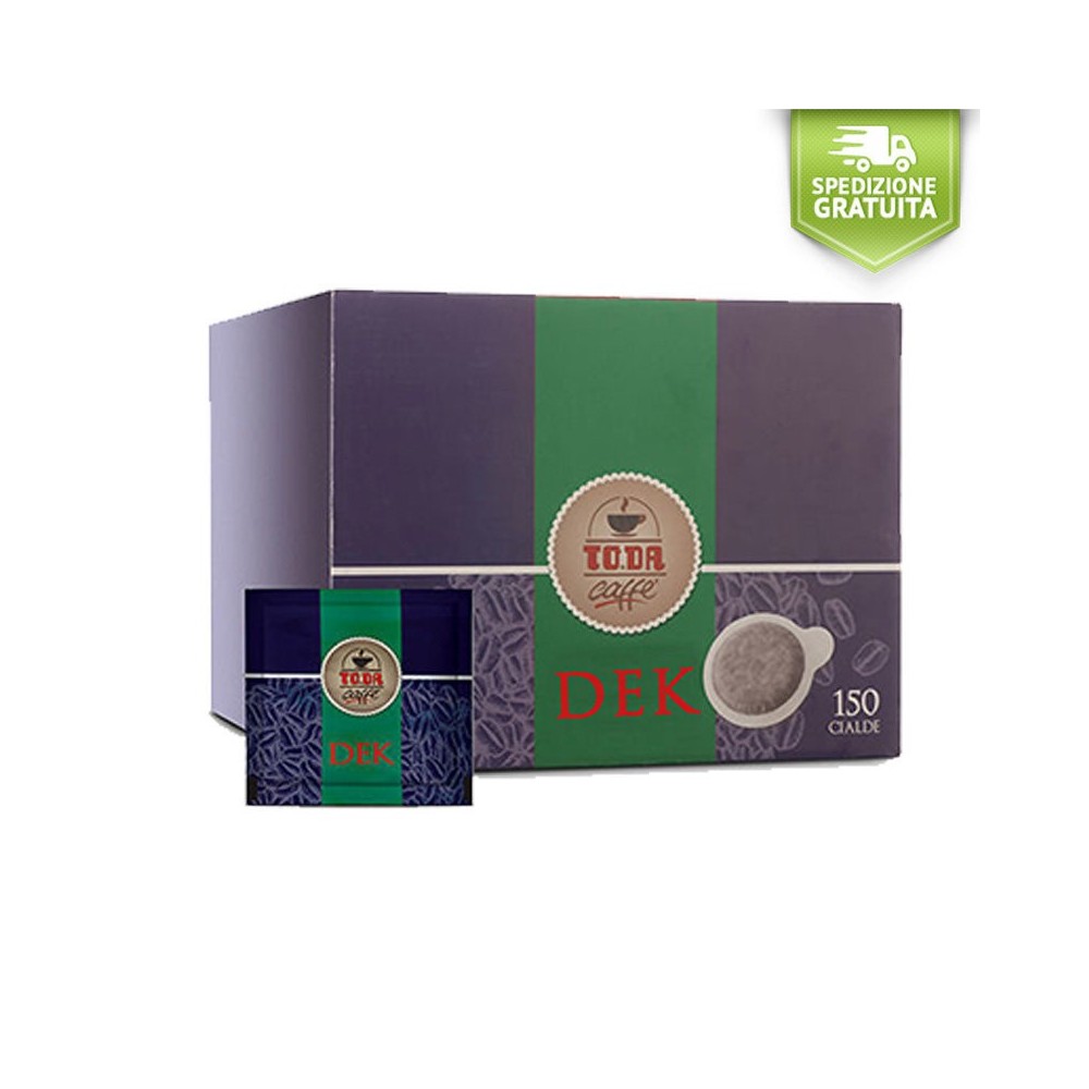 Coffee Pods Toda Decaffeinated | Caffè Diem