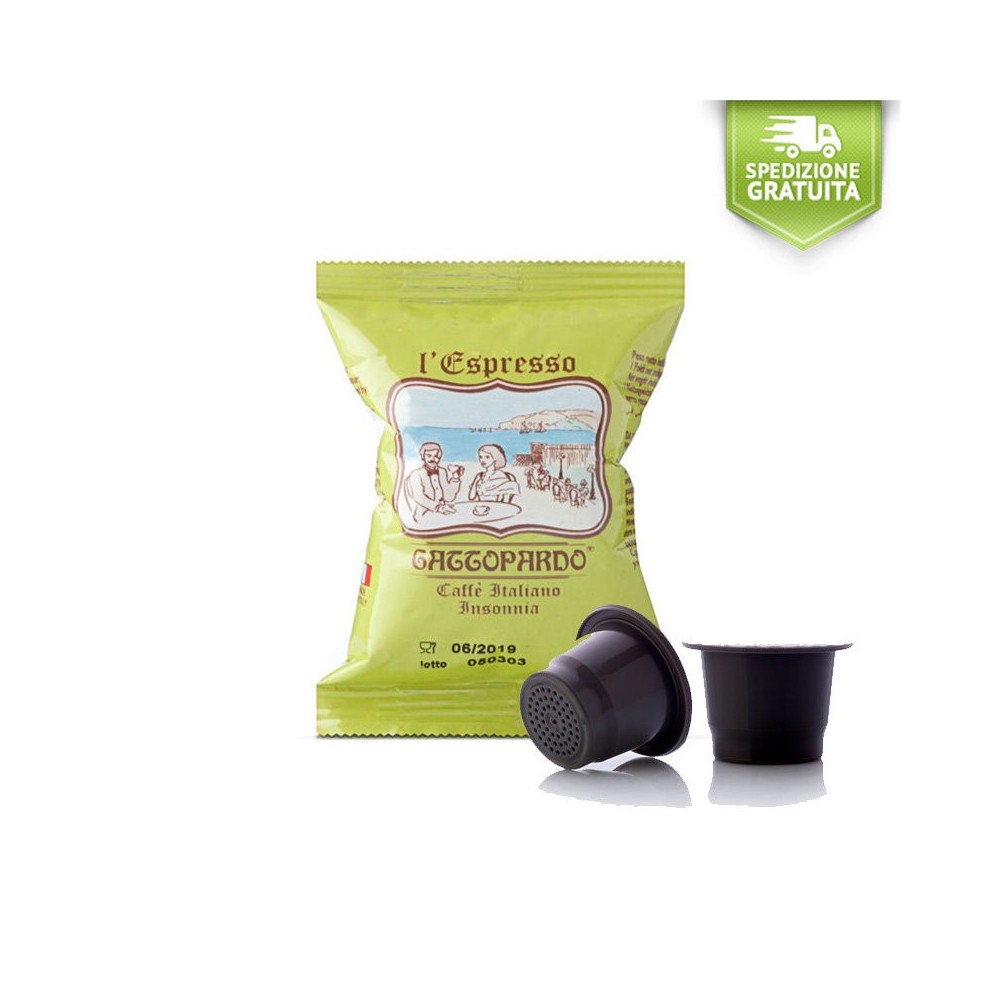 Capsule Nespresso Compatibili Gattopardo Insonnia