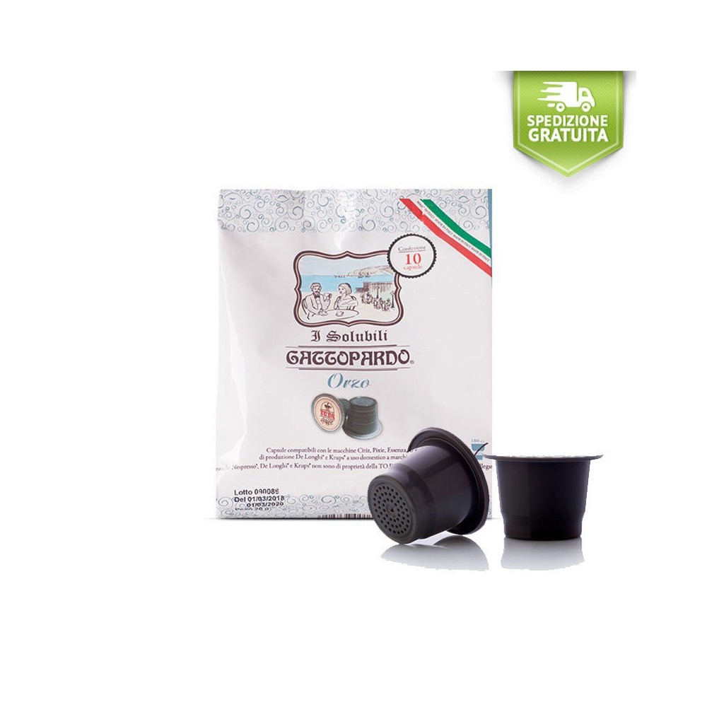 Coffee Capsules Nespresso Gattopardo BARLEY