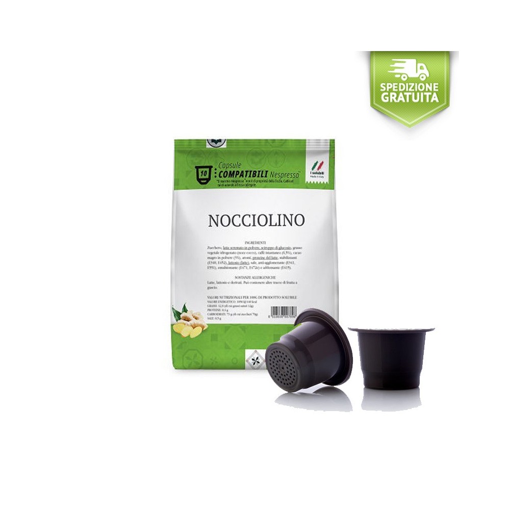 Toda Gattopardo capsule compatibili nespresso NOCCIOLA