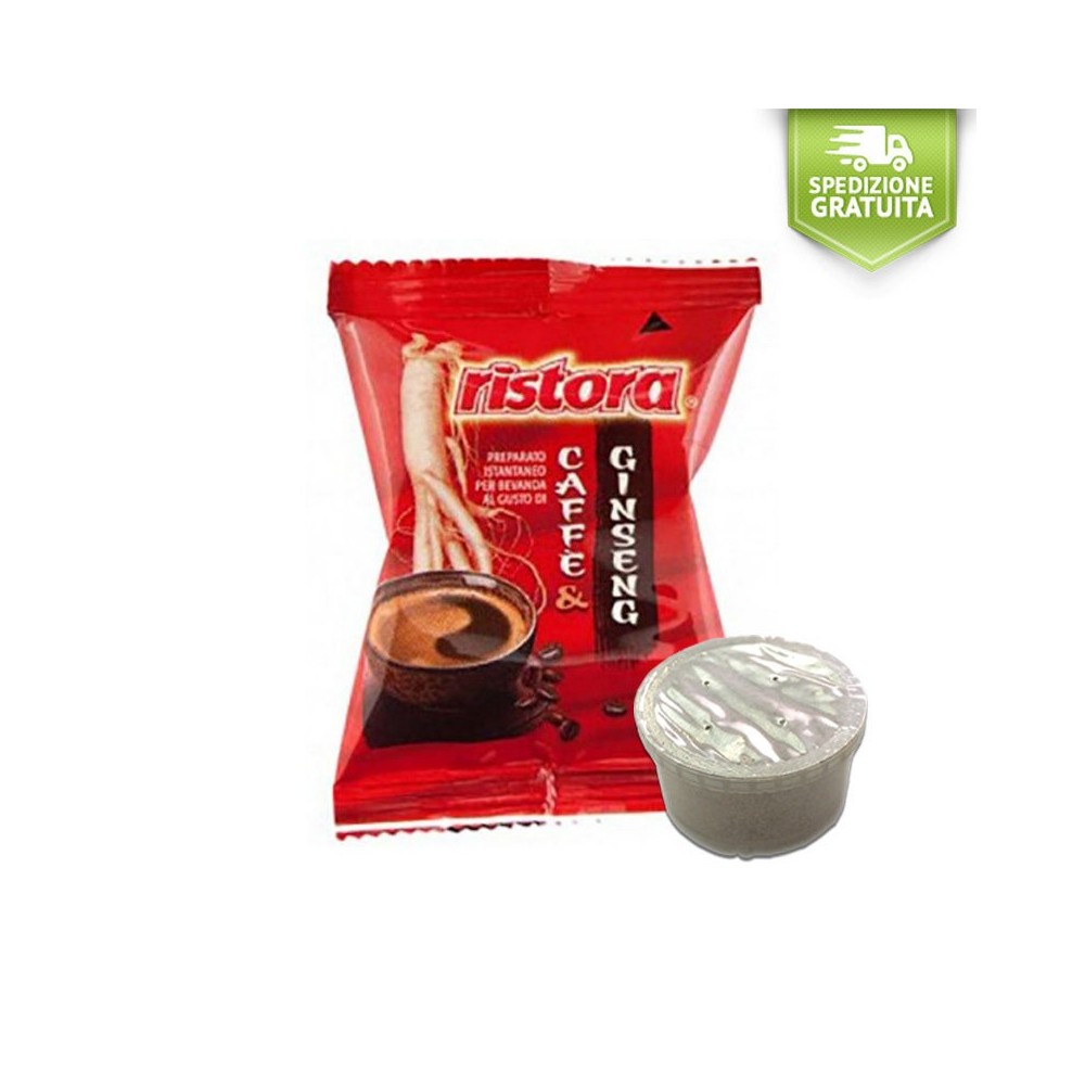 Original Ristora Ginseng Coffee Capsules for Espresso Point Machine | Caffè Diem