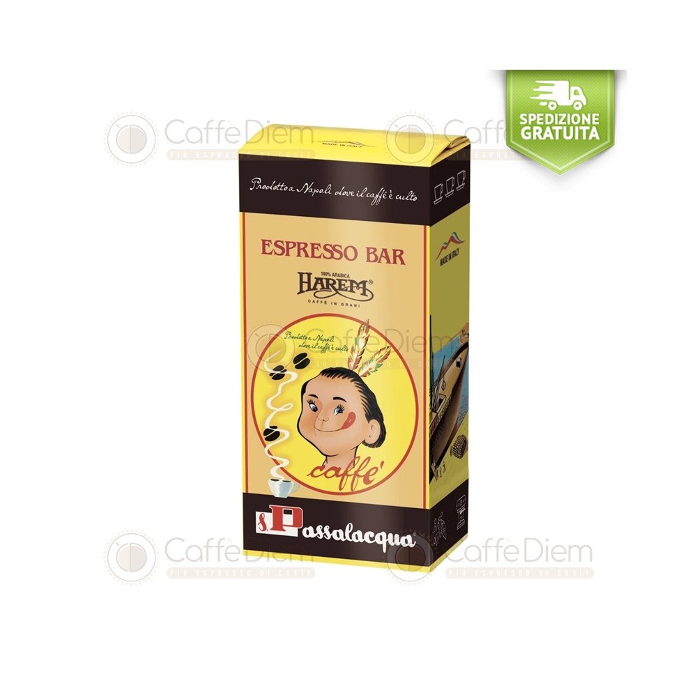 Caffe in Grani Passalacqua HAREM 3Kg
