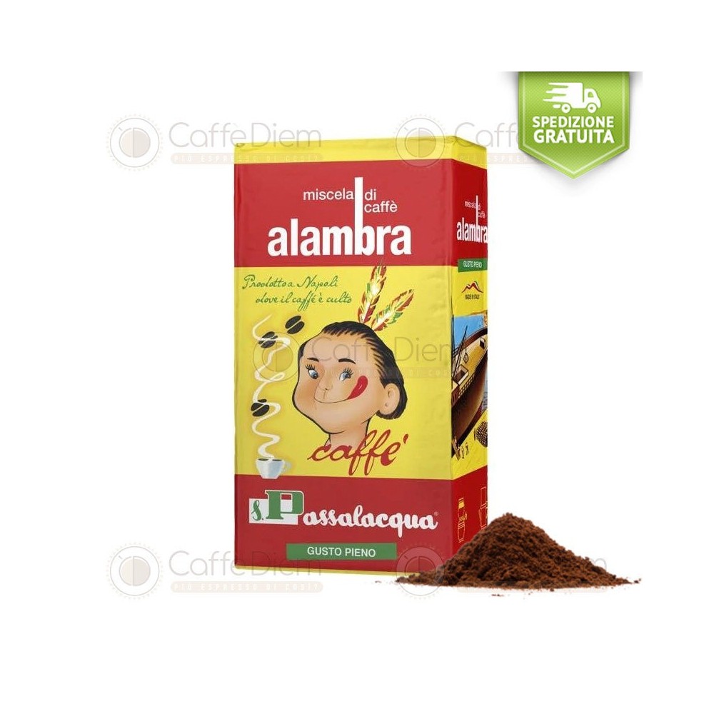 Caffè Moka Passalacqua Macinato Alambra 2 Kg