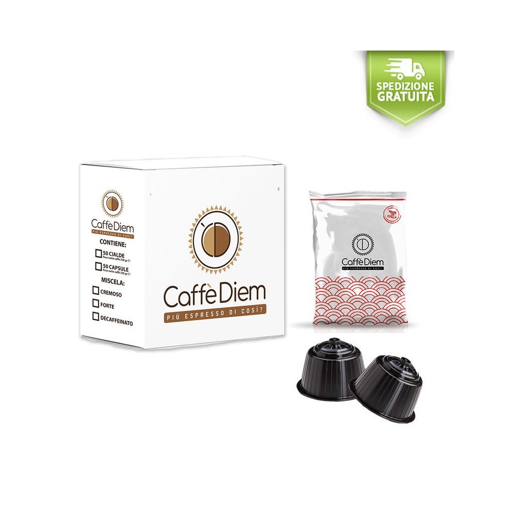 Offerta 96 Capsule Compatibili DOlce Gusto Caffè Diem CREMOSO