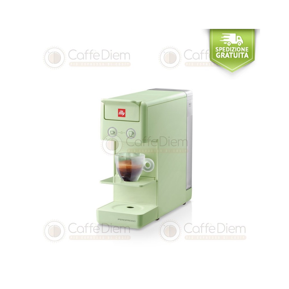 Macchina Caffè illy iperespresso Capsula Y3.3 Verde