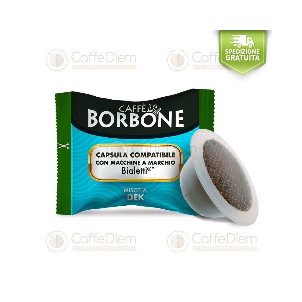 Capsule Borbone Compatibili Bialetti Dek