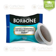 Borbone 400 Capsules Bialetti Compatible Blu Blend