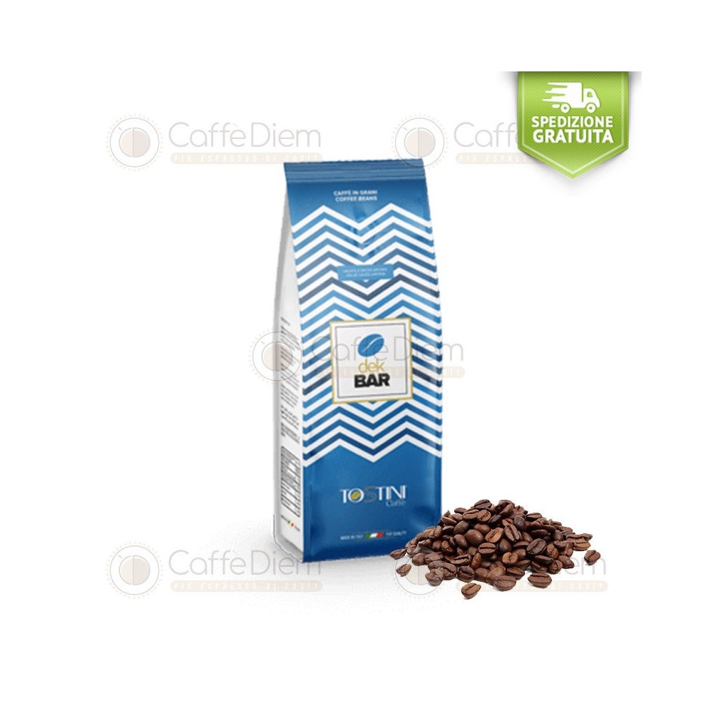 Coffee Beans Tostini DEK 3 Kg