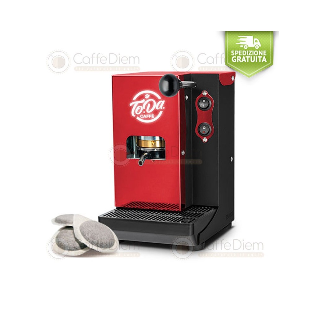 Macchina Caffè Aroma PLUS Caffè Toda ROSSA