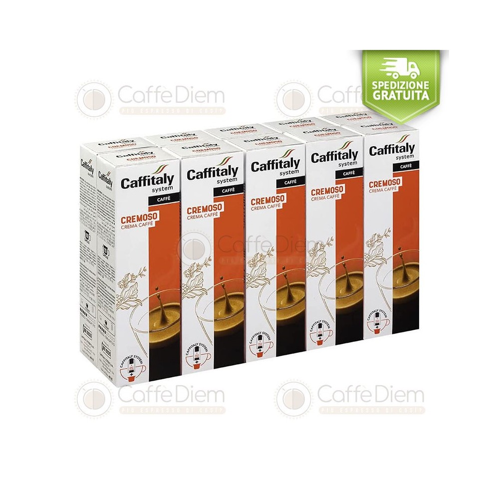 Caffitaly Cremoso Crema Caffè 100 Capsule