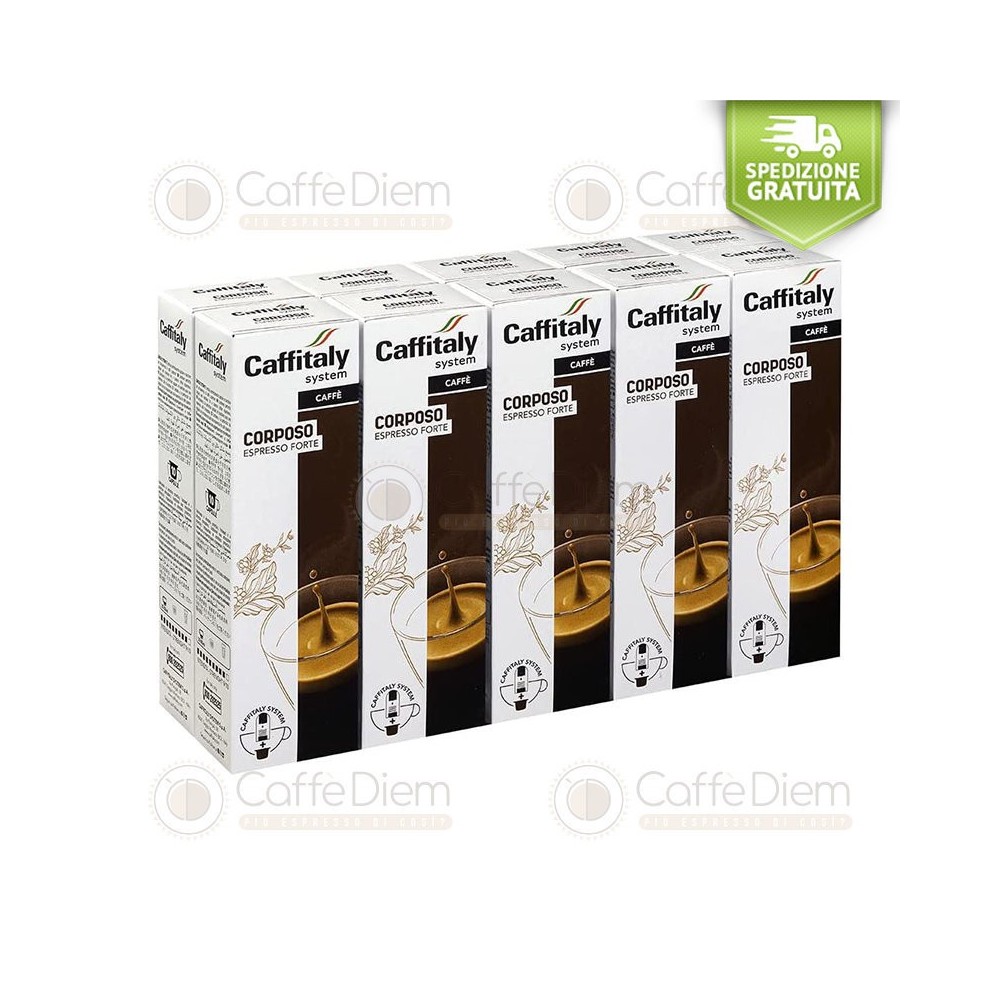 Caffitaly Vigoroso Espresso Robusto 100 Capsule
