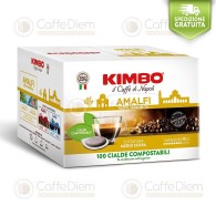 Cialde Kimbo 100 Miscela AMALFI 100% Arabica