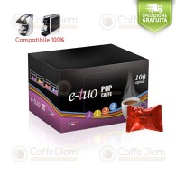 POP CAFFE' E-TUO CREMOSO BLEND-100 CAPSULES COMPATIBLE WITH MITACA MPS