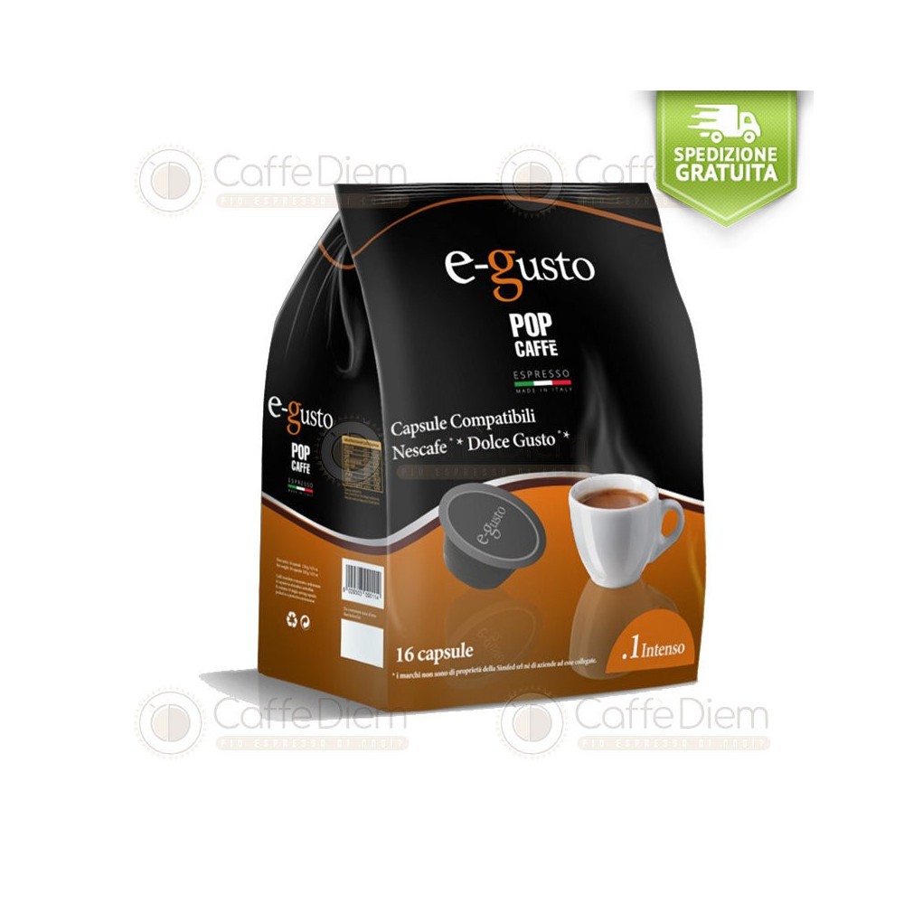 Capsules compatible with Nescafè Dolce Gusto | Caffè Diem