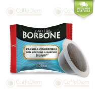Borbone 600 Capsules Bialetti Compatible Red Blend | Caffè Diem