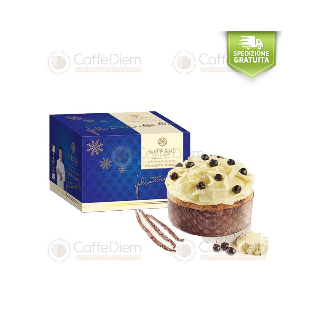Panettone Sal De Riso FORESTA BIANCA 1 Chilo