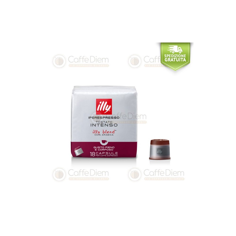 illy iperespresso Coffee Capsules Intenso Roast