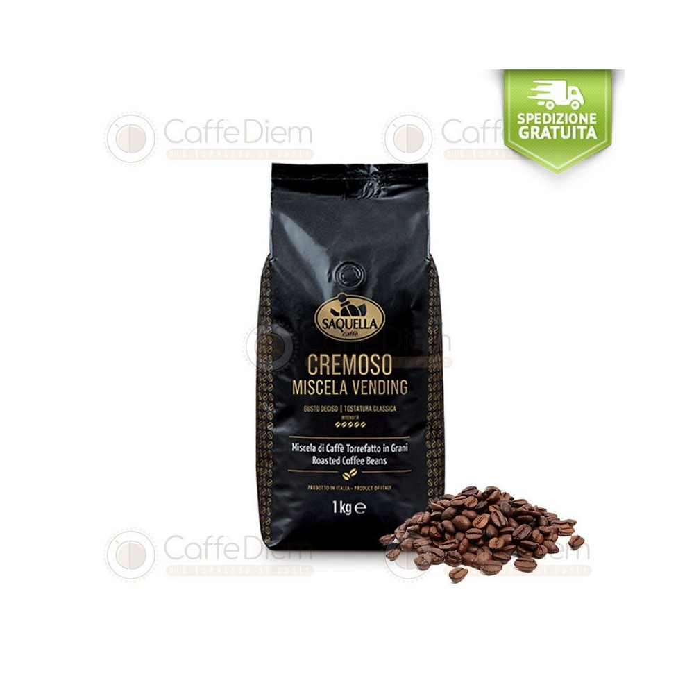 Coffee Beans Saquella Miscela Cremoso 3kg