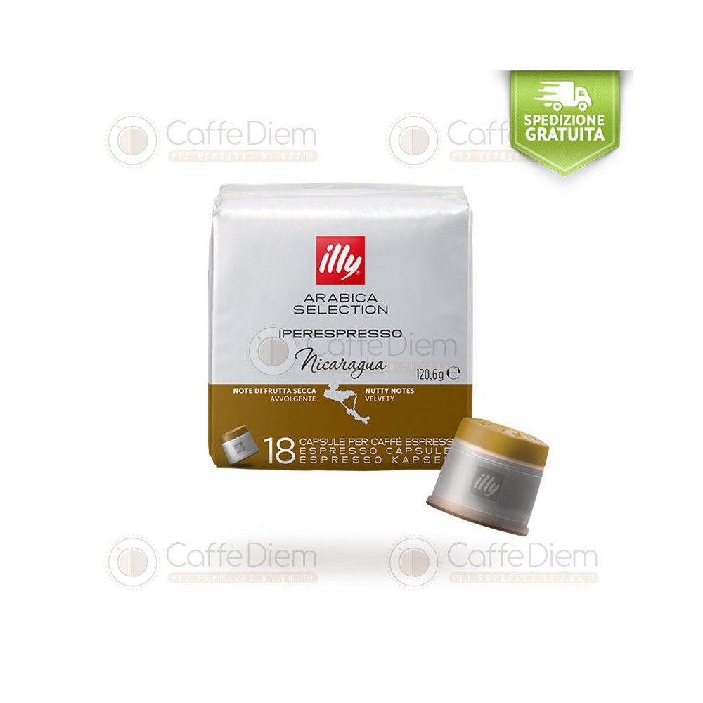 Capsule illy iperespresso 108 Caffè NICARAGUA