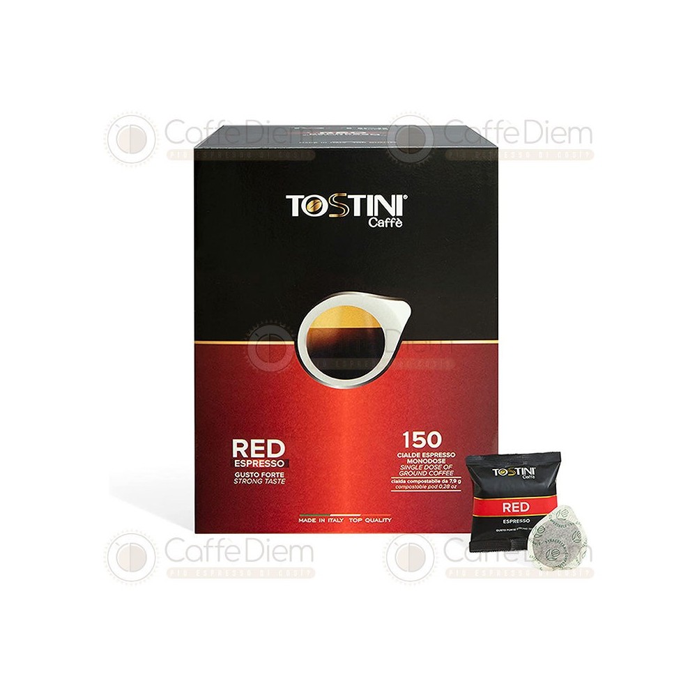 600 Coffee Pods Caffè Tostini 8 Grams