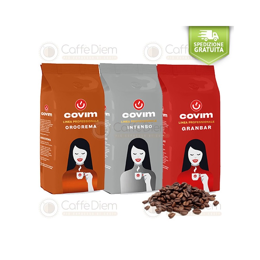 Caffè in Grani Covim Offerta Assaggio 3 Kg