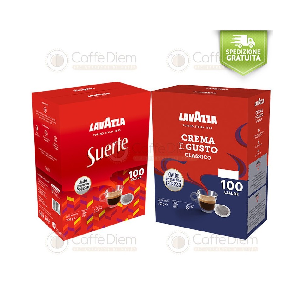 200 Lavazza Ese Pods Tasting kit