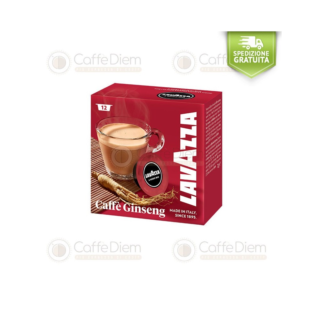 12 Capsule Lavazza A Modo Mio Ginseng