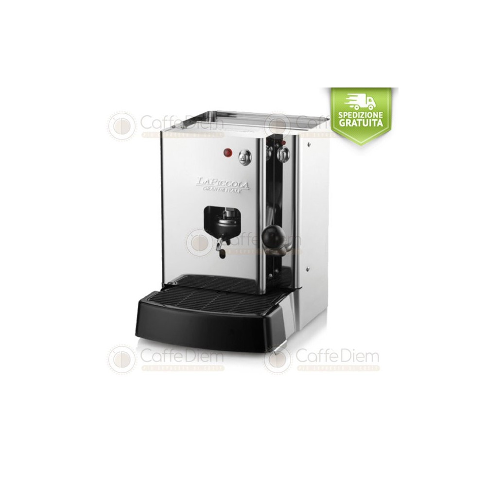COFFEE MACHINE LA PICCOLA SARA TOTAL INOX ESE PODS