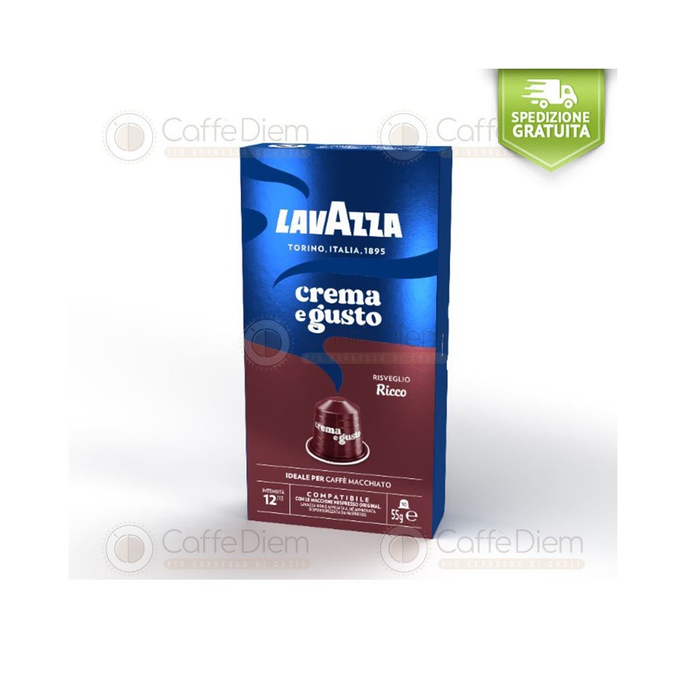 Capsules Lavazza compatibili Nespresso Crema e Gusto RICCO