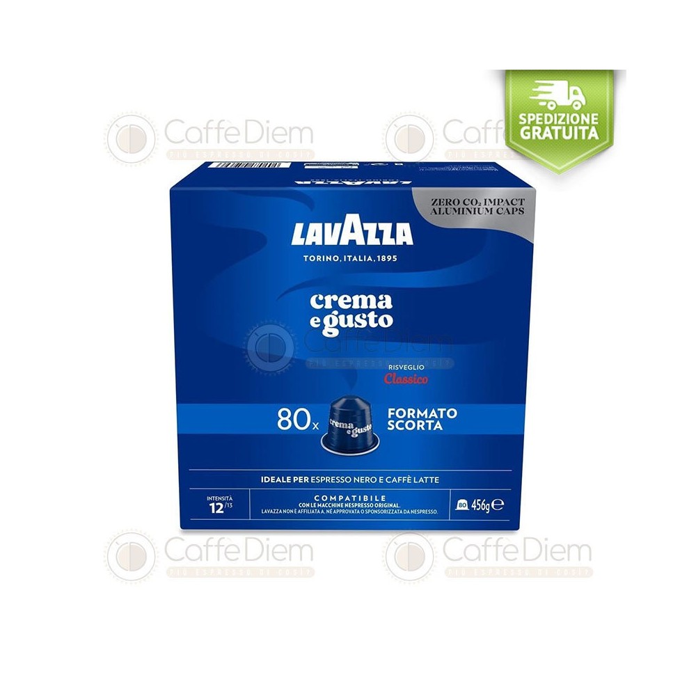 Capsules Lavazza compatibili Nespresso Crema e Gusto CLASSICO