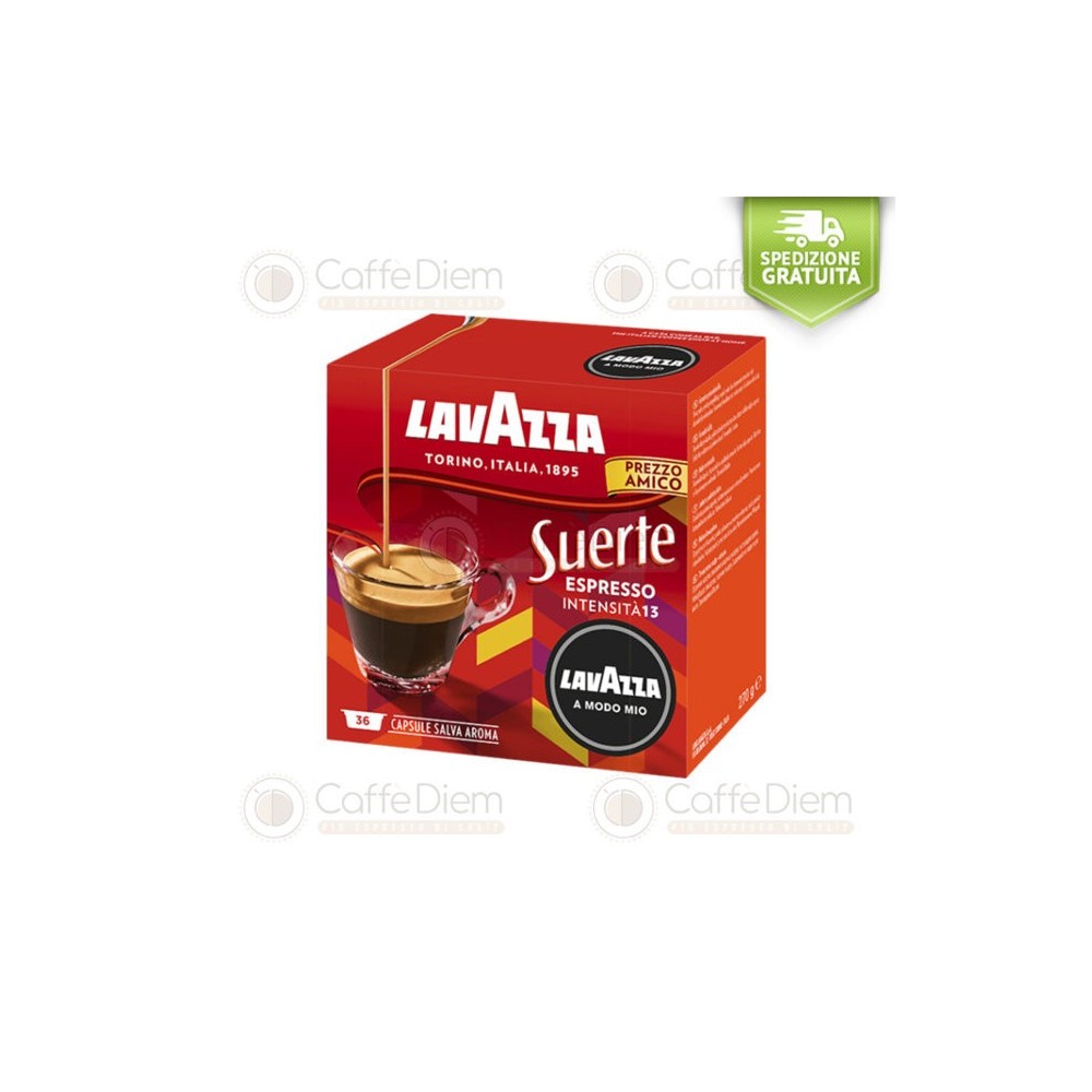 180 Capsule Caffè Lavazza A Modo Mio Suerte