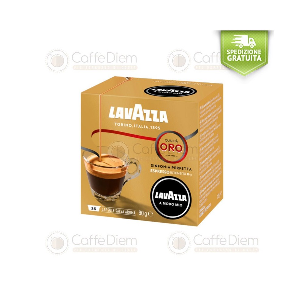 180 Capsule Caffè Lavazza A Modo Mio Qualità Oro