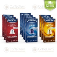 Capsule Caffè Borbone Compatibili Nespresso Alluminio Kit Degustativo