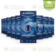 Capsule Caffè Borbone Compatibili Nespresso Alluminio NAPOLI