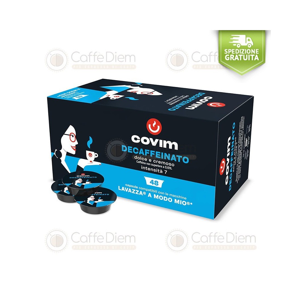 COVIM A MODO MIO DECAFFEINATO CAPSULE A MODO MIO